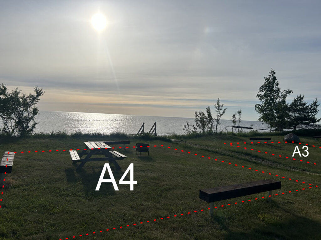 Rezervācijas laukuma A4 un A3 "rūtiņas" paraugs
